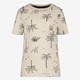 Jongens T-shirt met palbomen beige