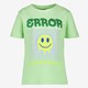 Jongens T-shirt met smiley groen