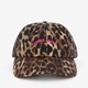 Dames pet met panterprint