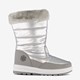 Gevoerde dames snowboots zilverkleurig