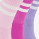 3 paar kinder sportsokken roze paars