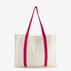 Dames shopper beige roze
