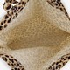 Dames shopper met panterprint beige
