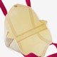 Dames shopper beige roze