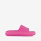 Dames badslippers fuchsia roze