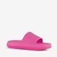 Dames badslippers fuchsia roze