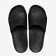 Slide heren badslippers zwart