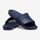 Slide heren badslippers navy
