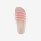 Adilette dames badslippers roze beige