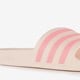 Adilette dames badslippers roze beige