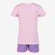 Meisjes sport set roze paars