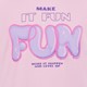 Meisjes sport set roze paars