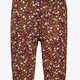 Meisjes flared broek met bloemenprint