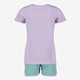 Meisjes sport set paars groen