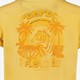 Meisjes T-shirt met backprint geel