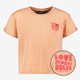 Meisjes T-shirt met backprint roze