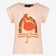 Meisjes T-shirt met flamingo lichtroze