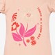 Meisjes T-shirt met bloem roze