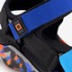 Jongens sandalen blauw oranje