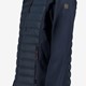 Hybride heren outdoor jas donkerblauw