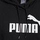 Essentials Logo dames hoodie zwart