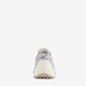 Leren dames sneakers met bloemenprint