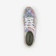 Leren dames sneakers met bloemenprint