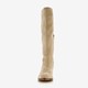 Hoge dames laarzen met hak beige