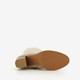 Hoge dames laarzen met hak beige
