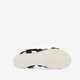 Leren dames sandalen zwart