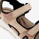 Leren dames sandalen beige