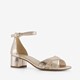 Dames sandalen met slangenprint