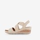 Dames sandalen beige