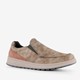Bugatti heren instappers taupe