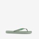 Dames teenslippers groen