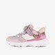 Leren meisjes sneakers metallic pastel