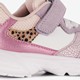 Leren meisjes sneakers metallic pastel