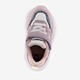 Leren meisjes sneakers metallic pastel