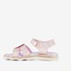 Meisjes sandalen met lichtjes roze