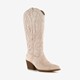 Dames western laarzen beige