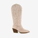 Dames western laarzen beige