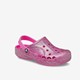 Baya Clog kinder klompen roze glitter