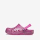 Baya Clog kinder klompen roze glitter
