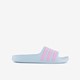 Adilette Aqua kinder badslippers blauw lila