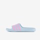 Adilette Aqua kinder badslippers blauw lila