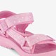 Meisjes sandalen met smileys roze