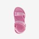 Meisjes sandalen met smileys roze
