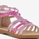 Meisjes sandalen met glitters roze