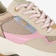 XX by dames dad sneakers beige roze
