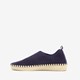 Daisy dames instappers donkerblauw